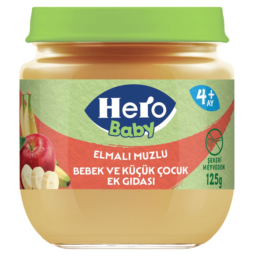 Hero Baby Elmalı Muzlu Püre 125 g