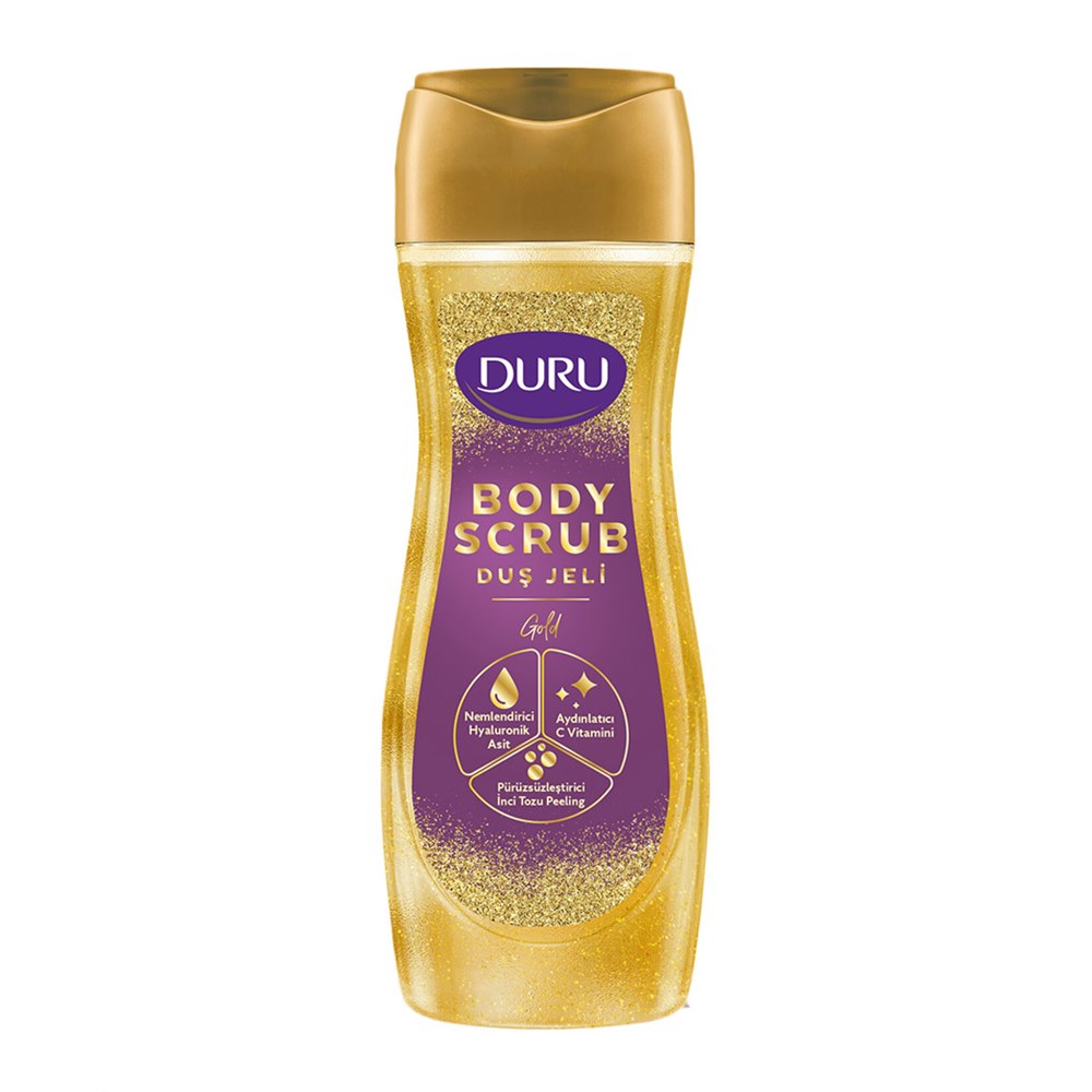 Duru Duş Jeli Body Scrub Gold 450 ml