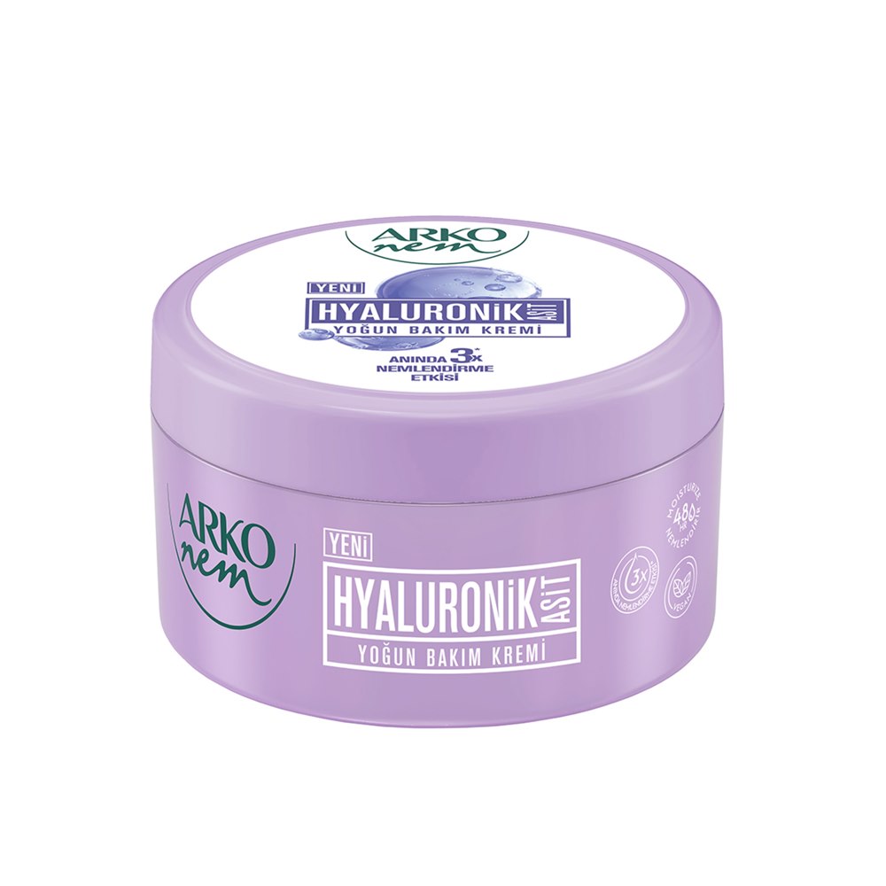 Arko Nem Yoğun Bakım Kremi Hyaluronik 250 ml