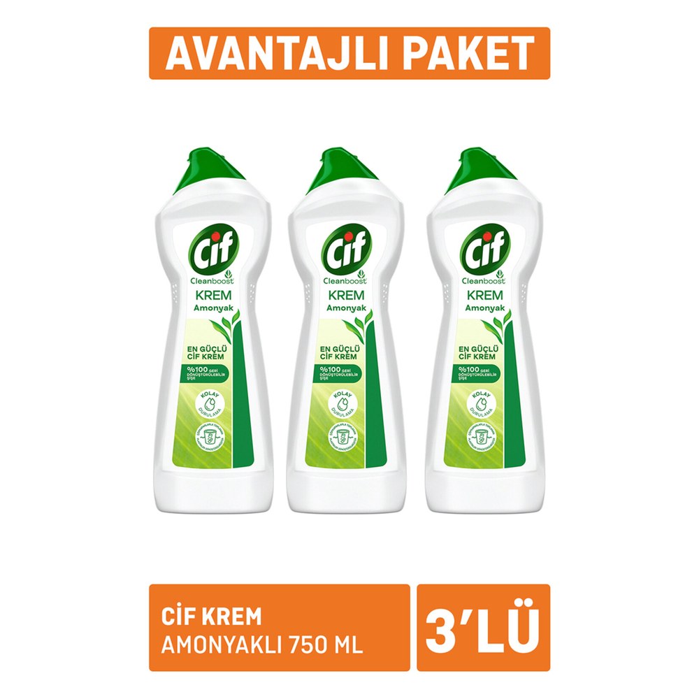 Cif Krem Amonyaklı 750 ml