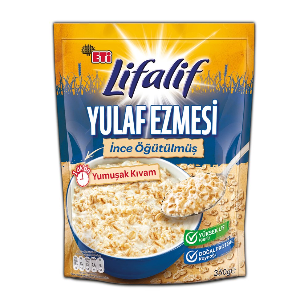 Eti Lifalif Yulaf Ezmesi İnce Öğütülmüş 350 g