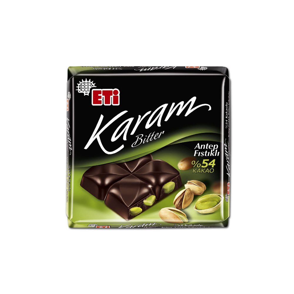 Eti Karam Antep Fıstıklı Çikolata 60 g
