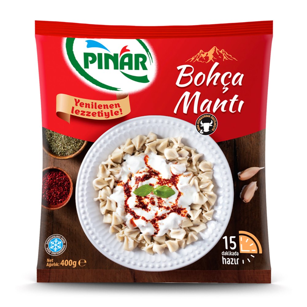 Pınar Bohça Mantı 400 g