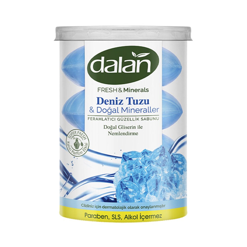 Dalan Güzellik Sabunu Mineral Deniz Tuzu 4×110 g
