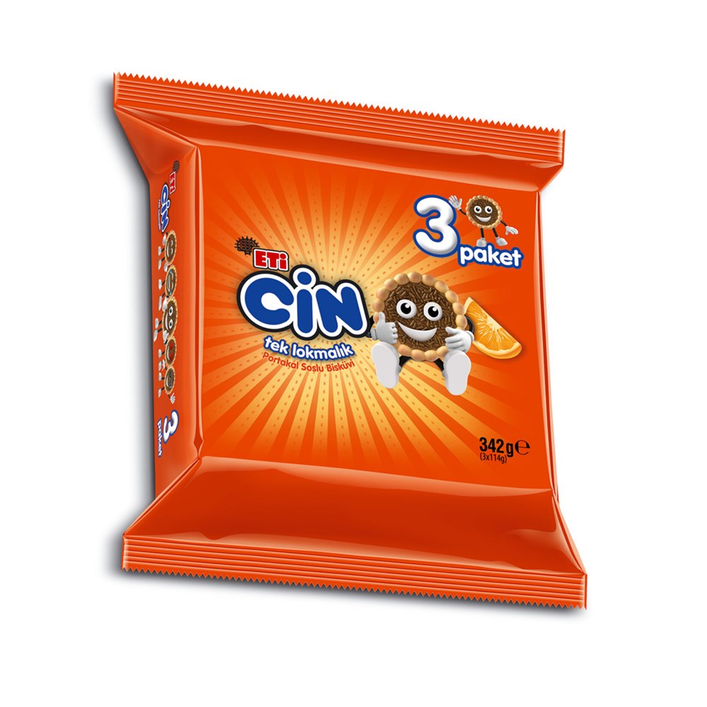 Eti Cin Lokmalık 3'lü 342 g