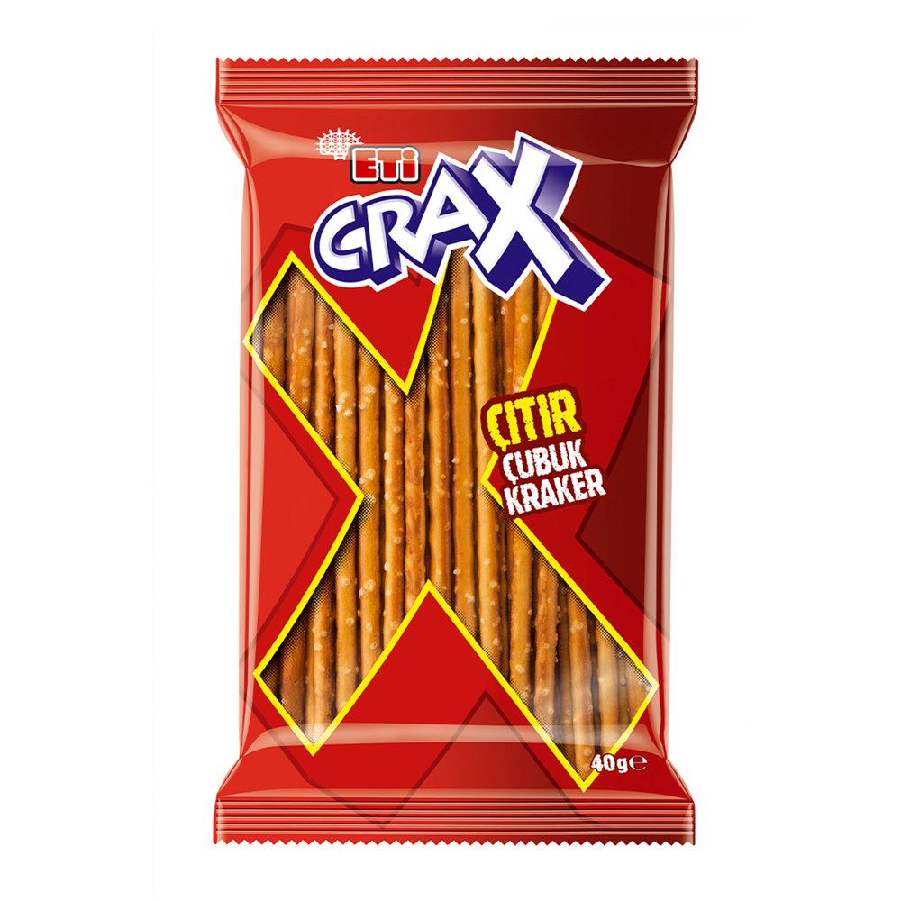 Eti Crax Çubuk Kraker Sade 40 g
