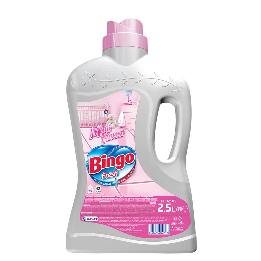 Bingo Fresh Yüzey Temizleyici Mutlu Yuvam 2,5 L