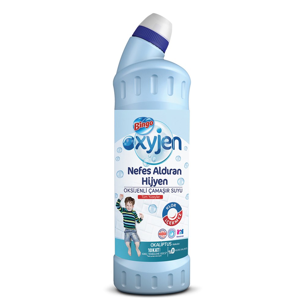 Bingo Oksijenli Çamaşır Suyu Okaliptus 750 ml