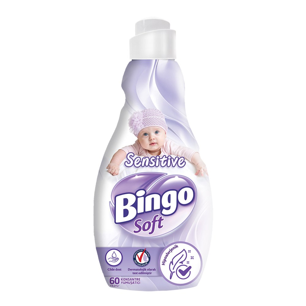 Bingo Soft Çamaşır Yumuşatıcı Sensitive 1440 ml