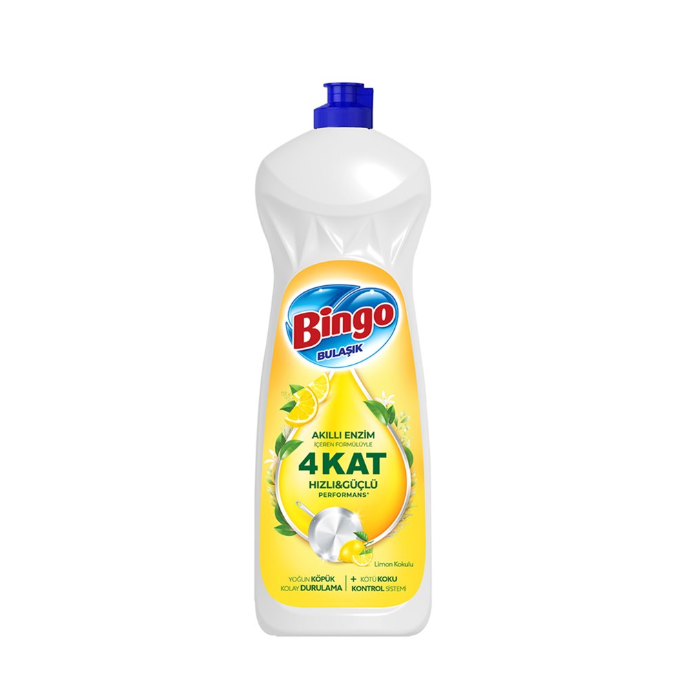 Bingo Sıvı Bulaşık Deterjanı Limon 650 ml