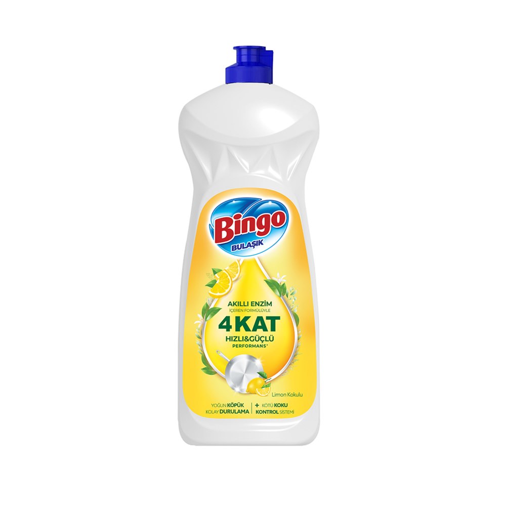 Bingo Sıvı Bulaşık Deterjanı Limon 1500 ml