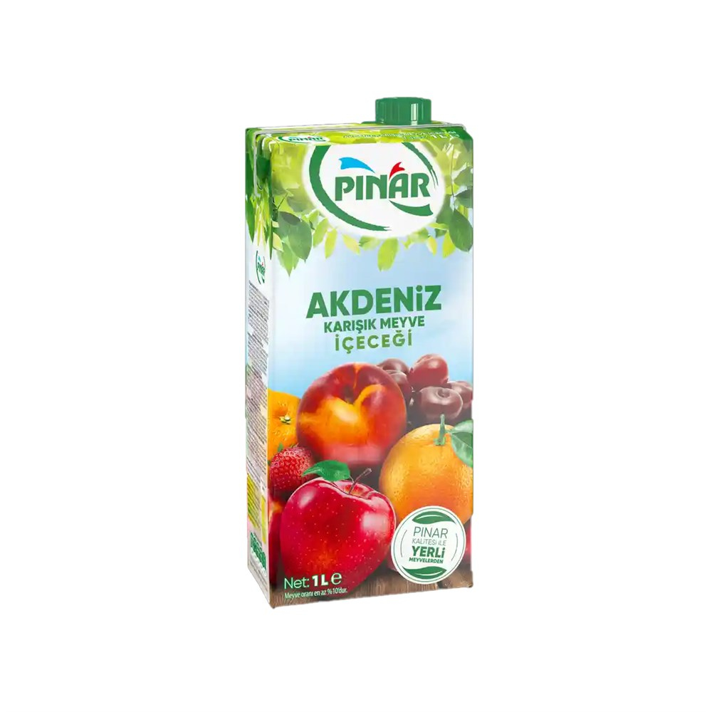 Pınar Meyve Suyu Karışık Akdeniz 1 L