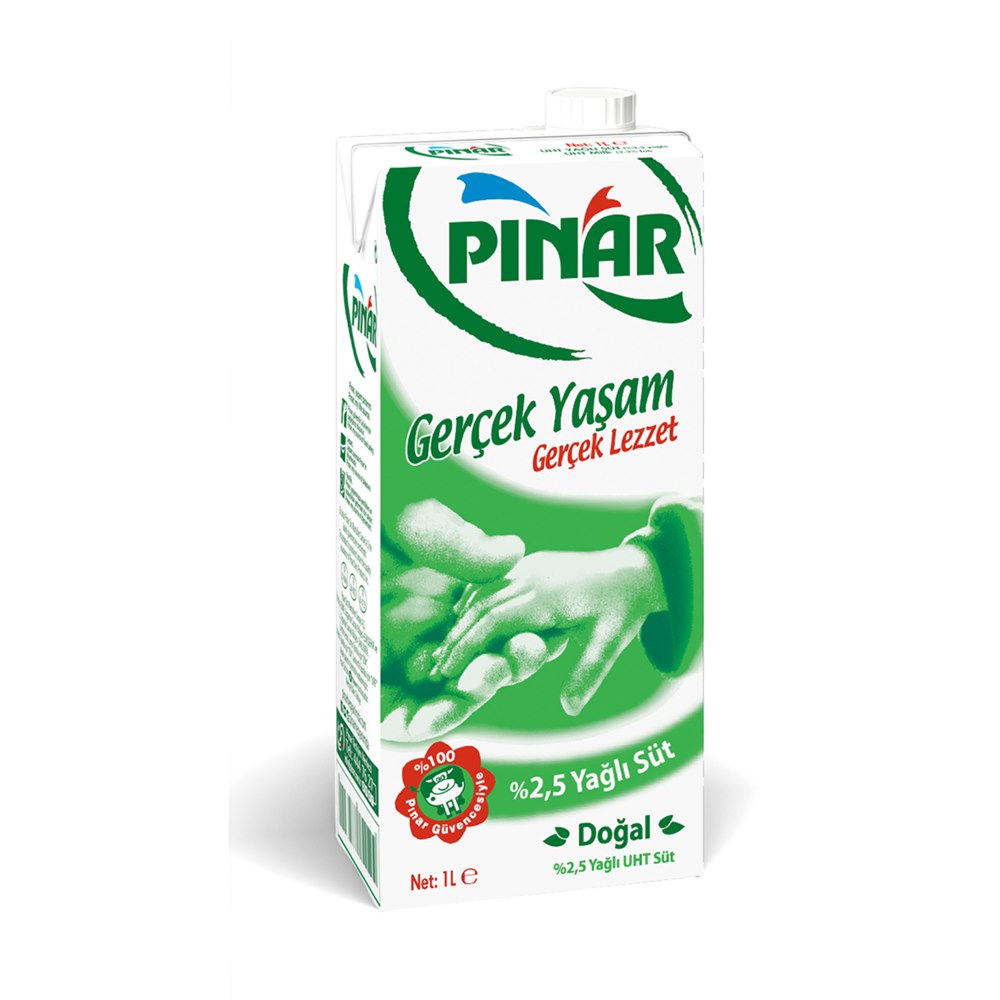 Pınar Süt %2,5 Yağlı 1000 ml