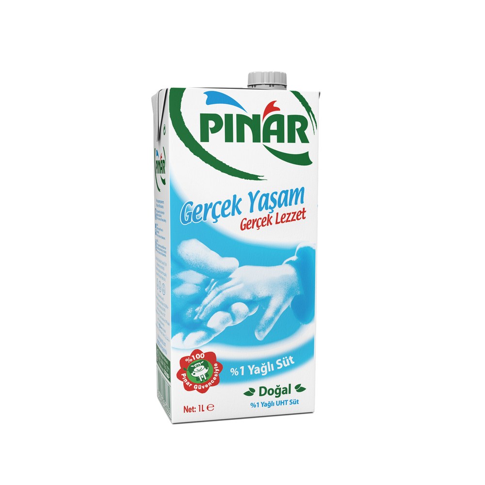 Pınar Süt %1 Yağlı 1000 ml