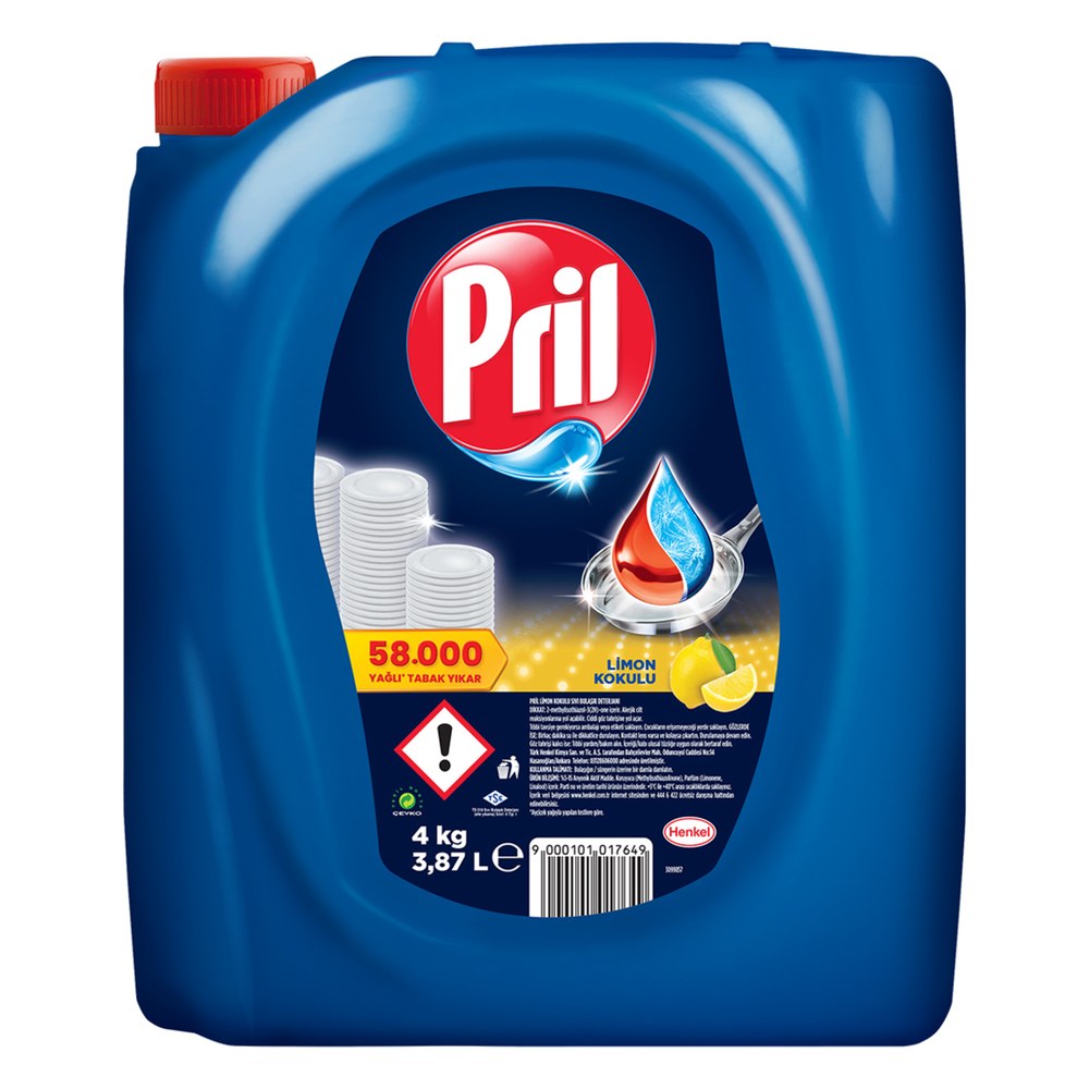 Pril Bulaşık Deterjanı Limon Kokulu 2,5 kg