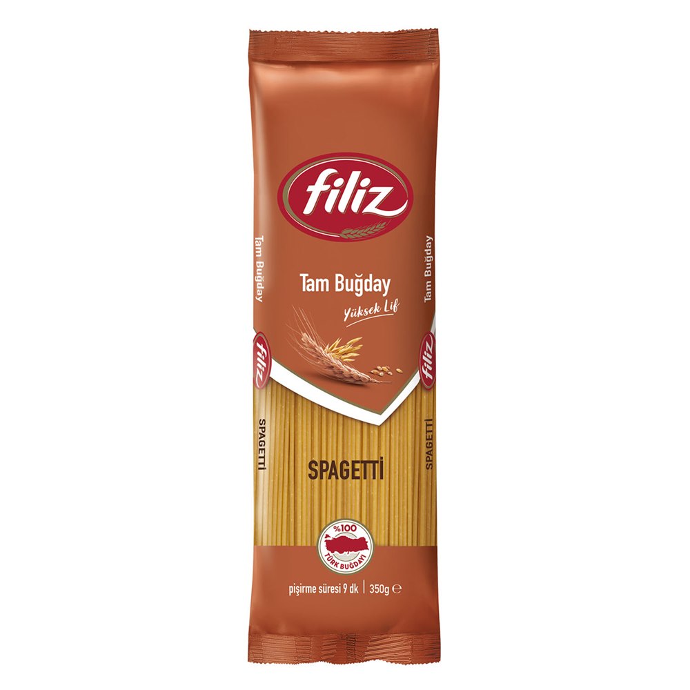 Filiz Tam Buğday Makarna Spagetti 350 g