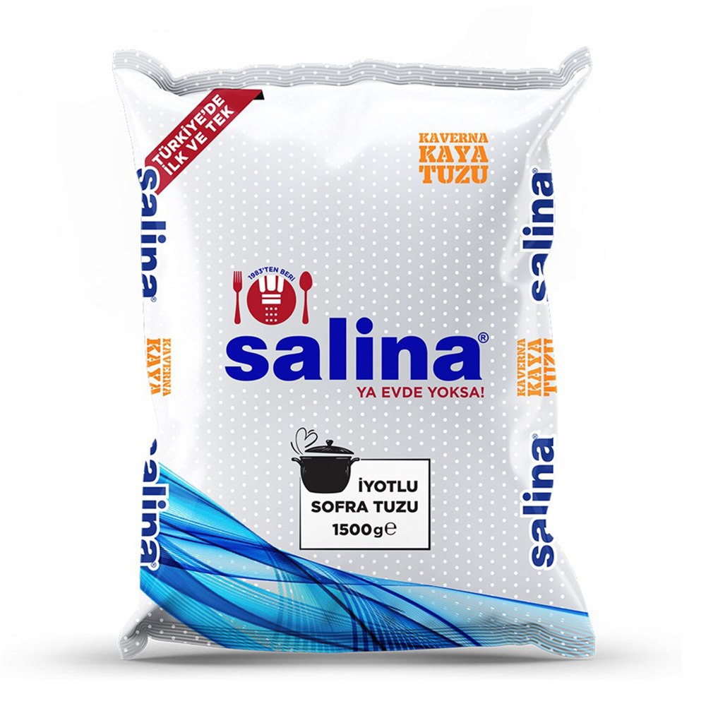 Salina İyotlu Tuz 1,5 kg