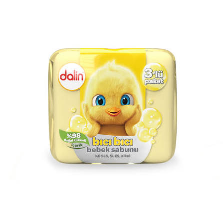 Dalin Bebek Sabunu 3×75 g