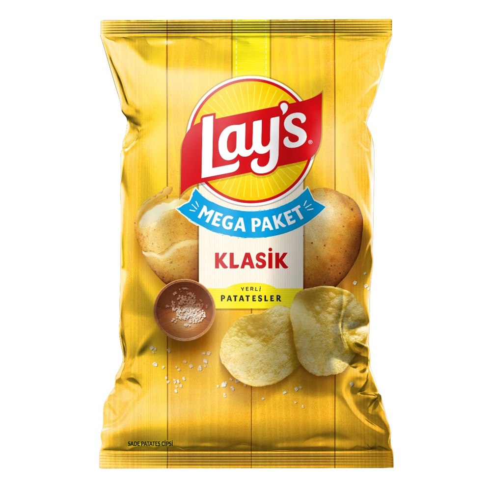 Lay's Klasik Patates Cipsi Mega Boy 193 g