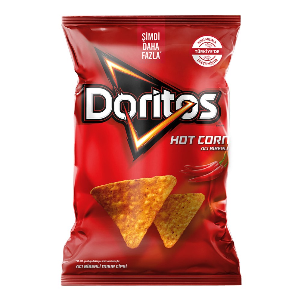 Doritos Hotcorn Acı Baharatlı Mısır Cipsi Parti Boy 162 g