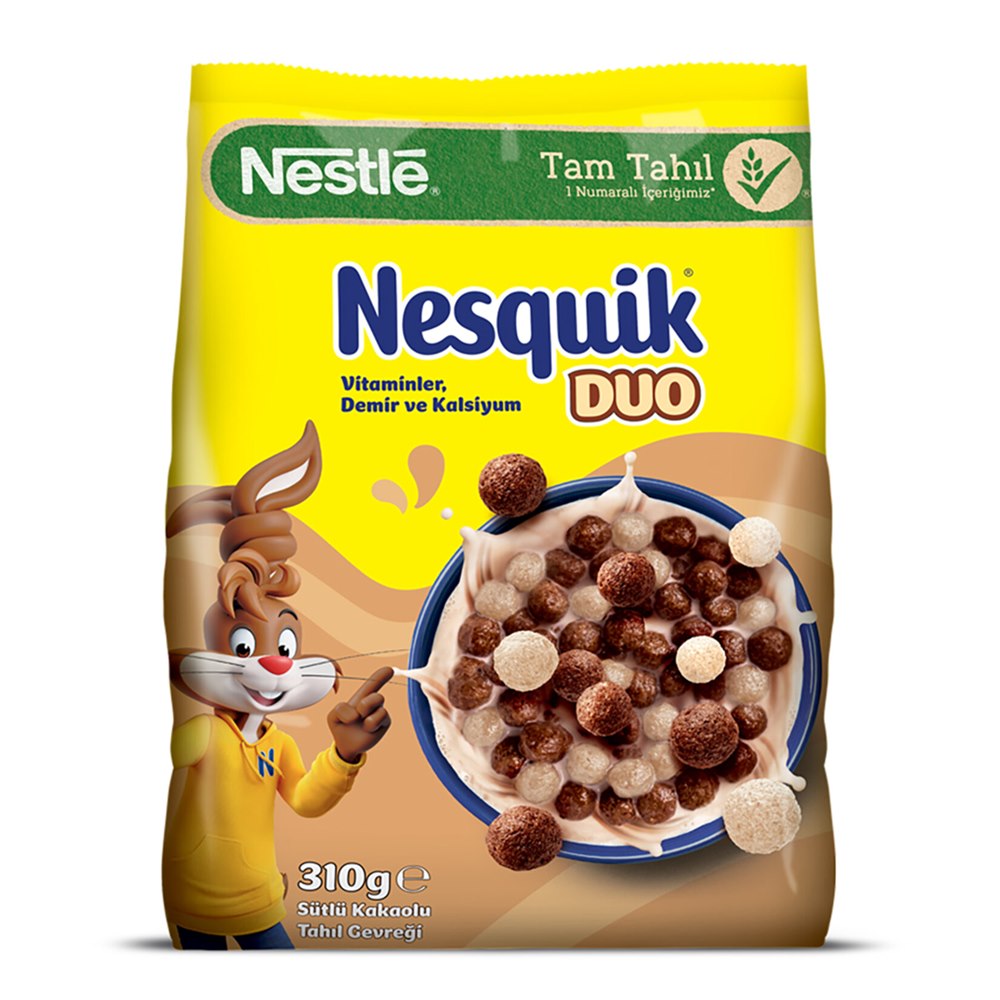 Nestlé Nesquik Mısır Gevreği Duo 310 g