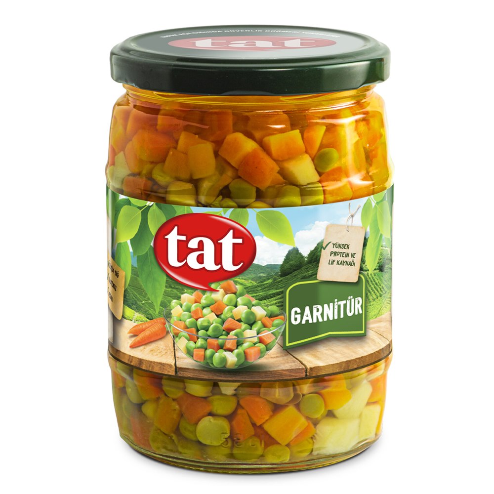 Tat Garnitür Cam Kavanoz 550 g
