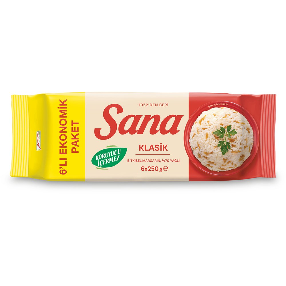 Sana Margarin Ekonomik Paket 6'lı