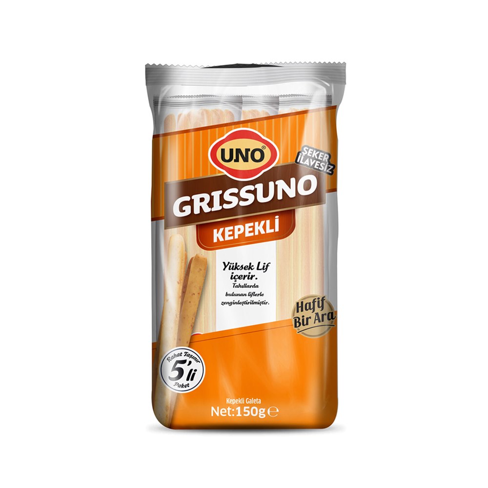 Uno Grissino Kepekli Grissini 150 g