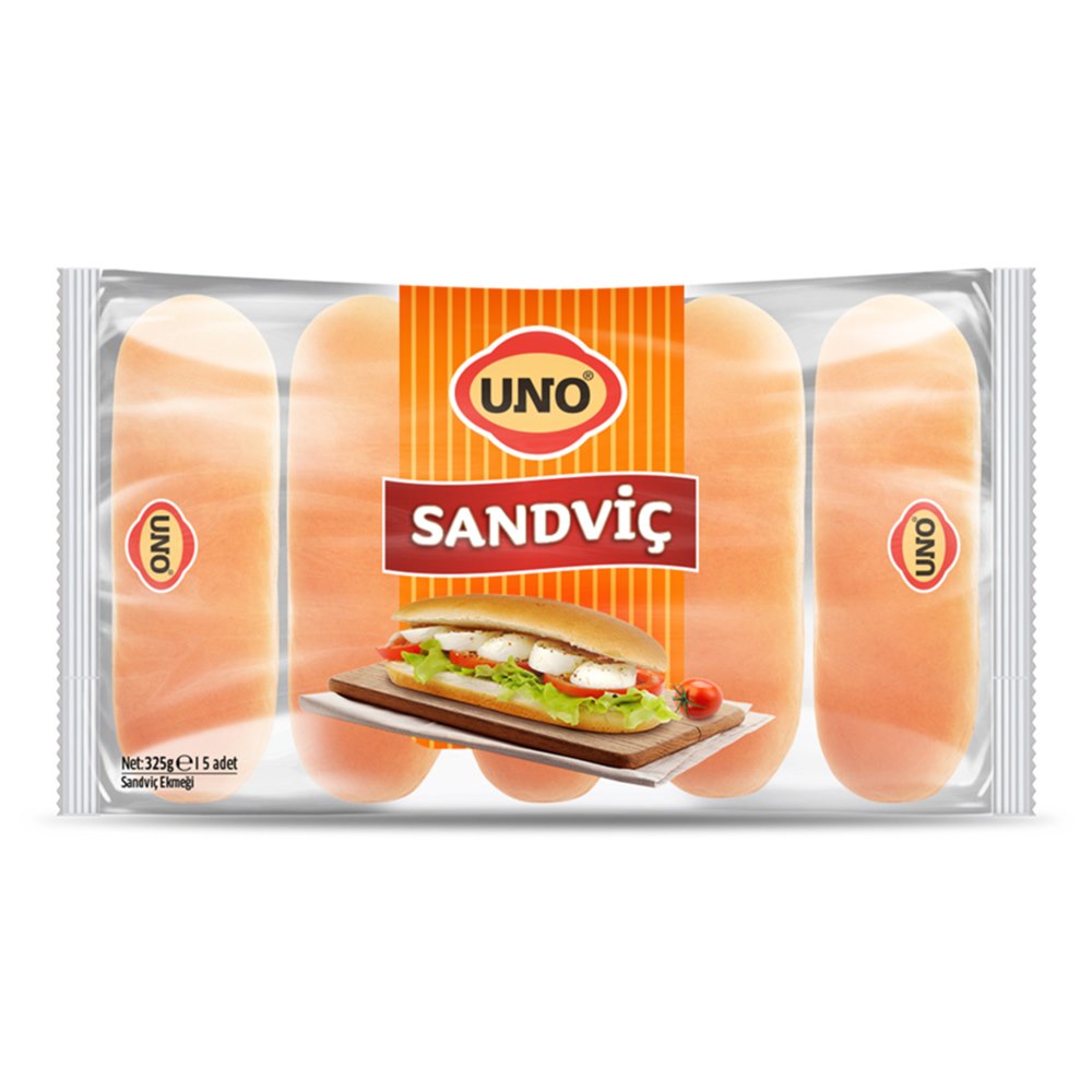 Uno Sandviç Ekmeği Yatay 5'li 325 g