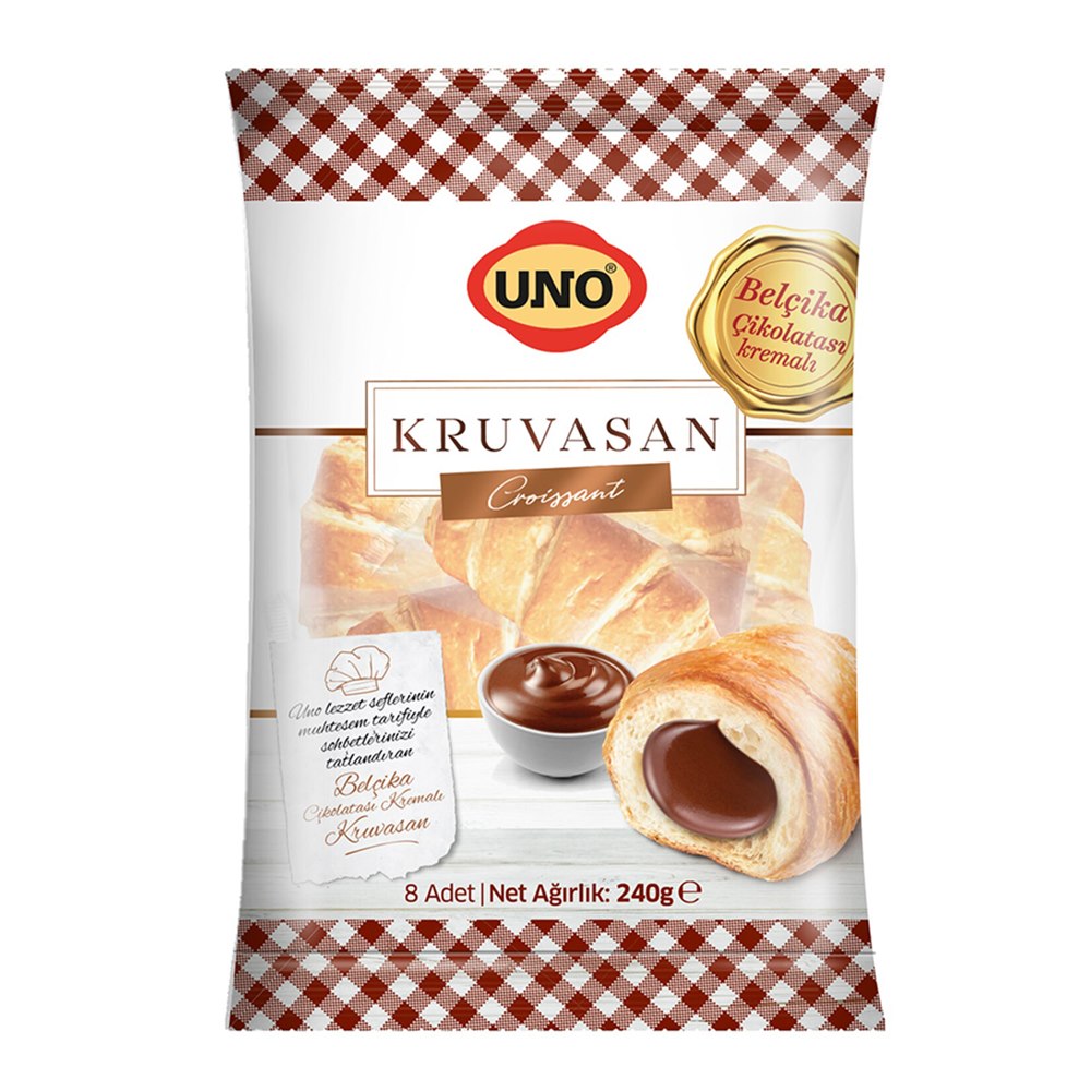 Uno Çikolata Kremalı Kruvasan 240 g