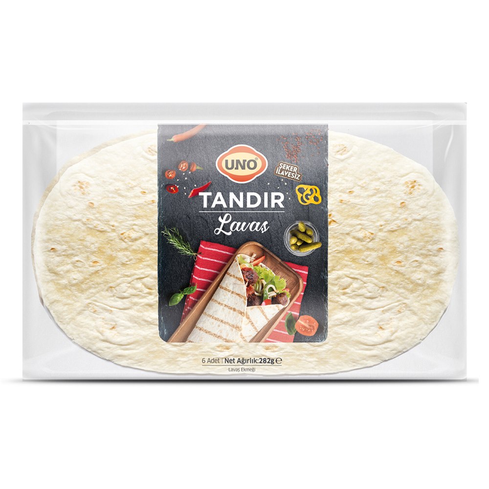 Uno Tandır Lavaş 6'lı 282 g