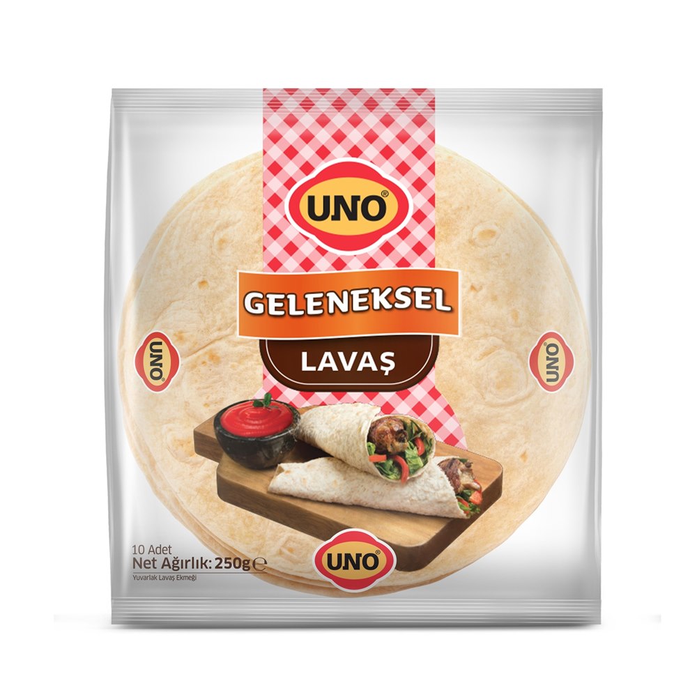 Uno Geleneksel Lavaş (15cm) 250 g