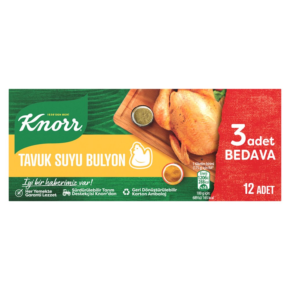 Knorr Tavuk Suyu Bulyon 120 g