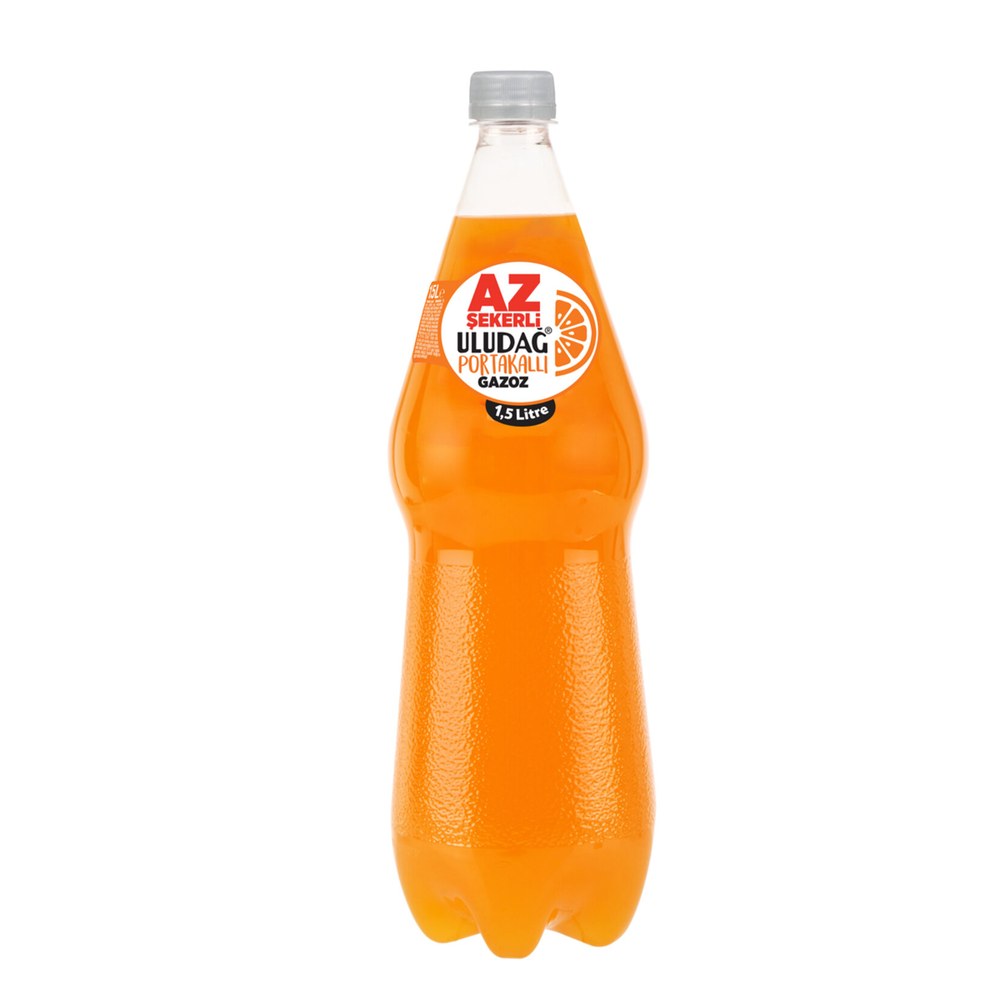 Uludağ Gazoz Az Şekerli Portakal 1,5 L