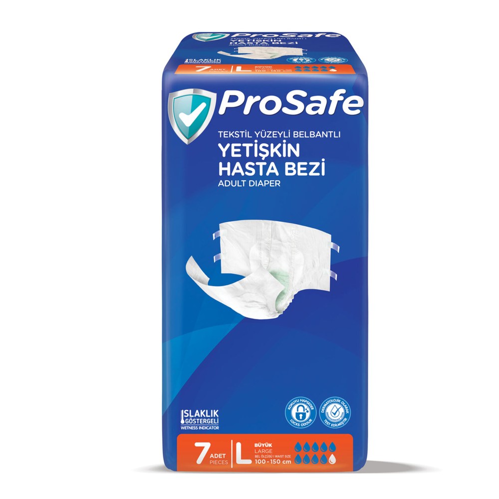 Prosafe Hasta Bezi Belden Bantlı Büyük Boy 30'lu