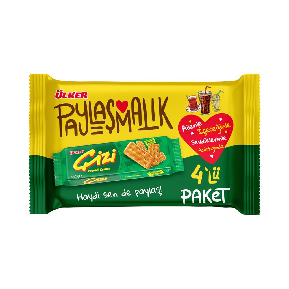 Ülker Çizi Peynirli Kraker 280 g