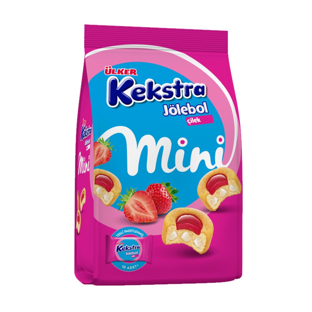 Ülker Kekstra Mini Çilekli Kek 150 g