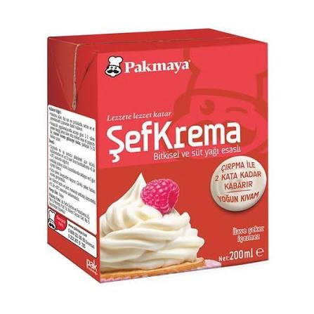Pakmaya Şef Krema 200 ml