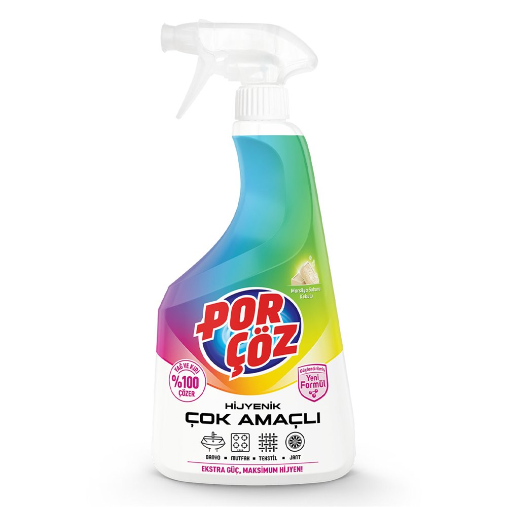 Porçöz Çok Amaçlı Temizleyici Sprey 750 ml