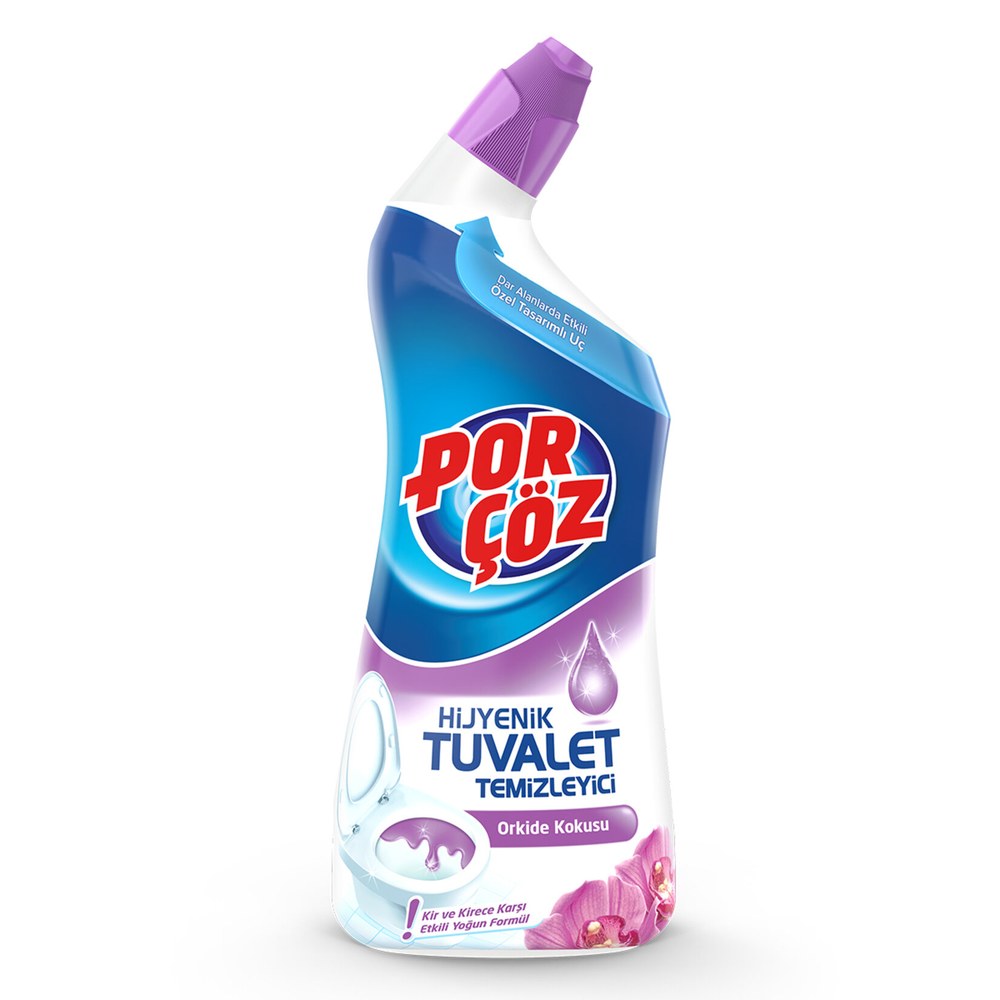 Porçöz Tuvalet Temizleyici Jel Orkide Kokusu 750 ml