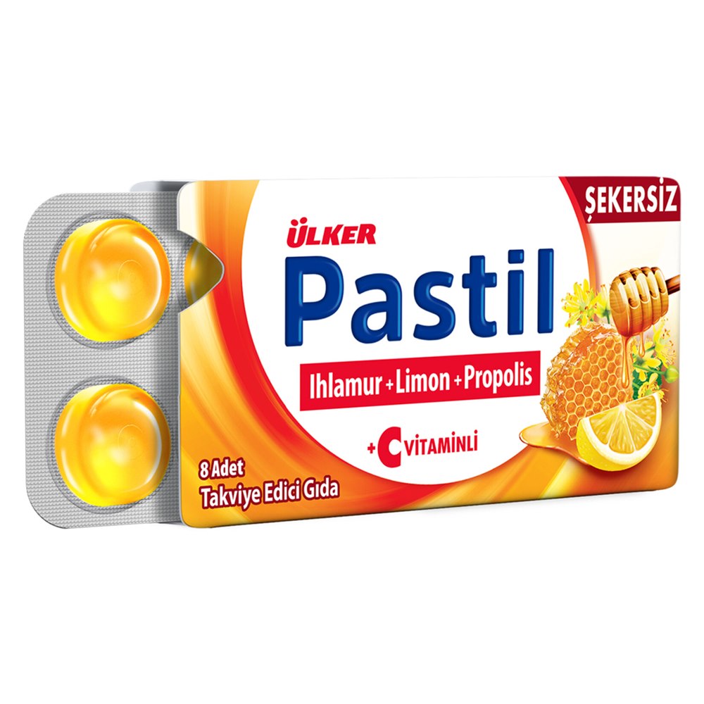 Ülker Pastil Ihlamur Limon Propolis 22,4 g