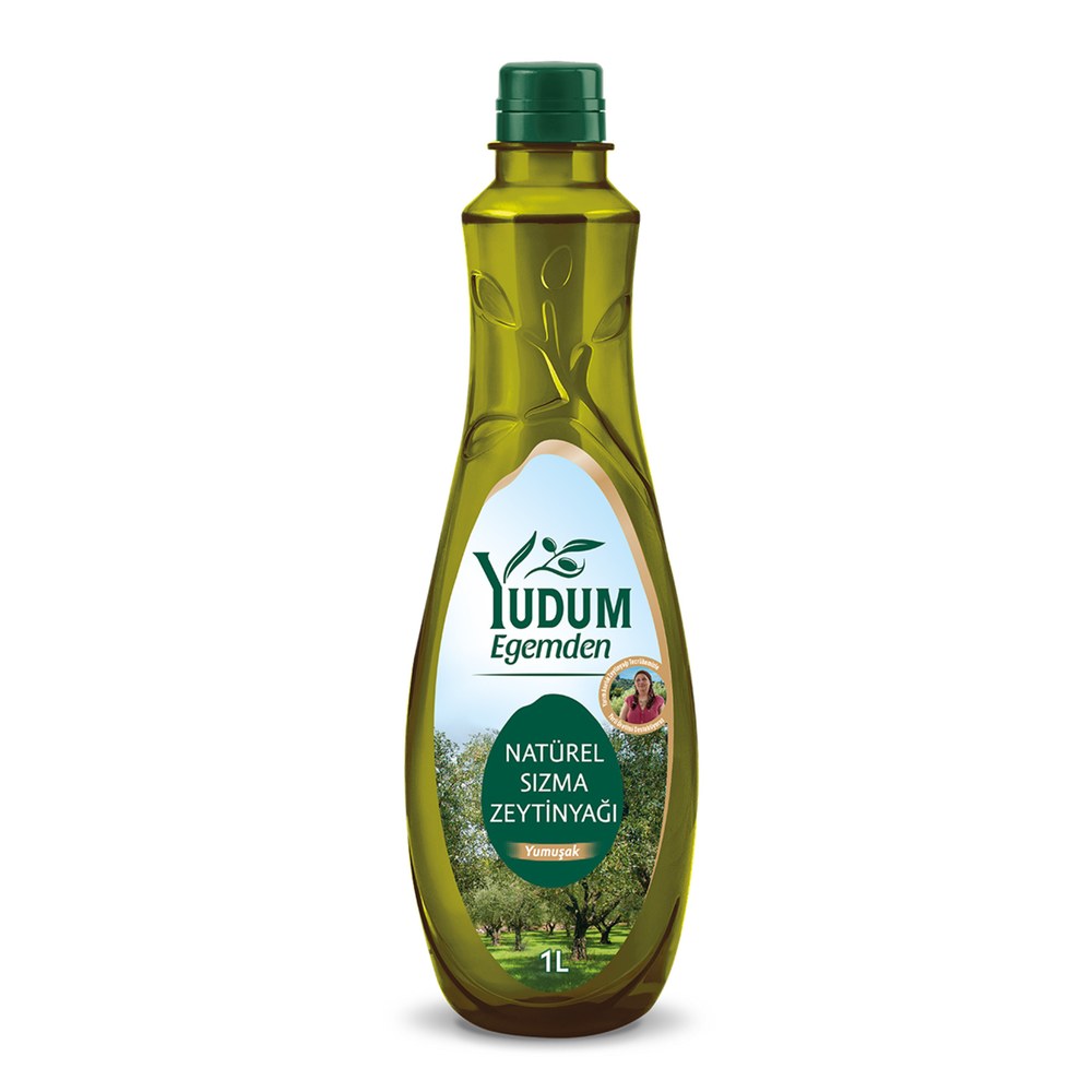 Yudum Egemden Naturel Sızma Zeytinyağı 1 L