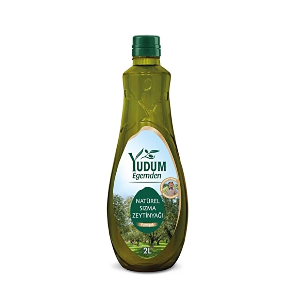 Yudum Egemden Naturel Sızma Zeytinyağı Yumuşak Lezzet 2 L