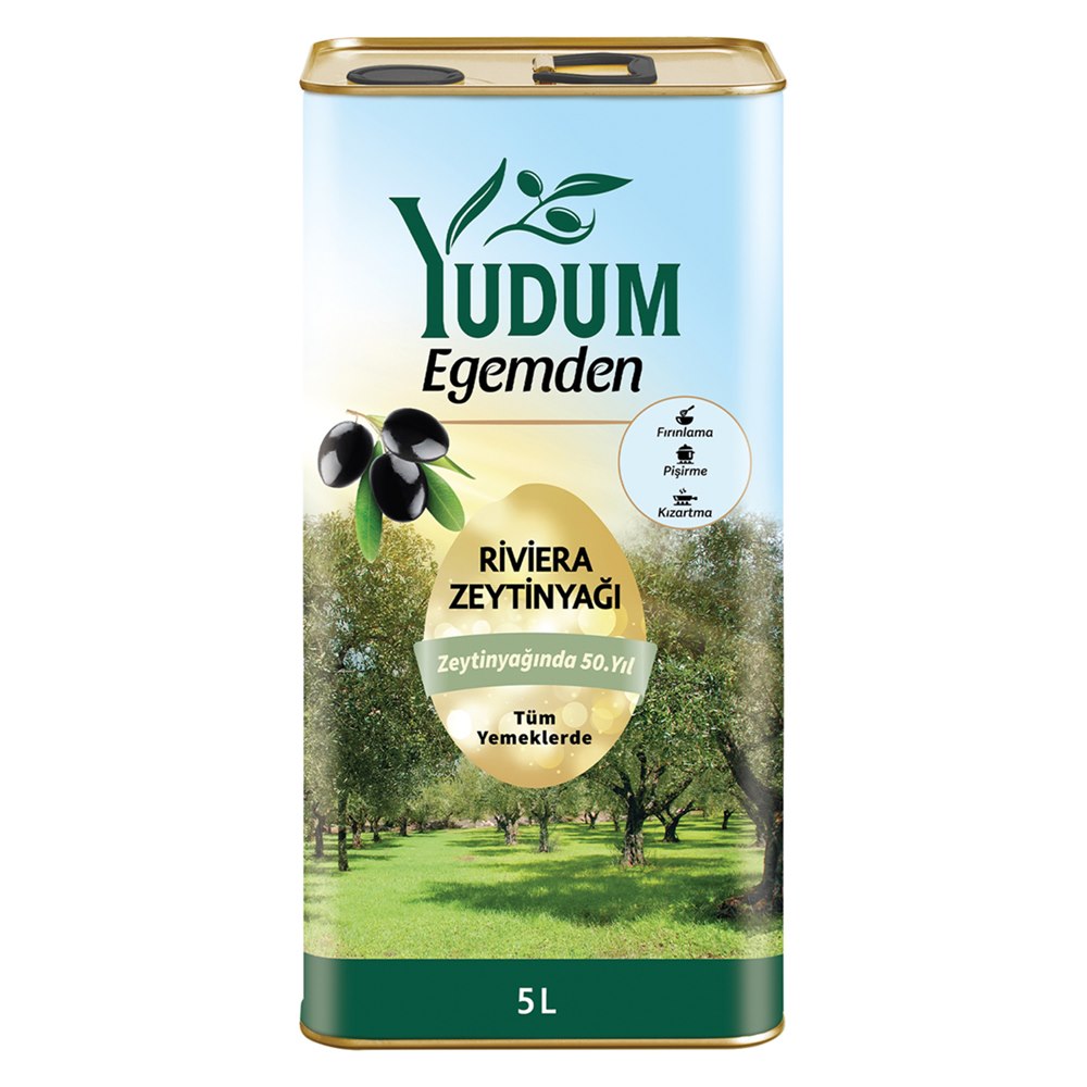 Yudum Egemden Riviera Zeytinyağı 5 L