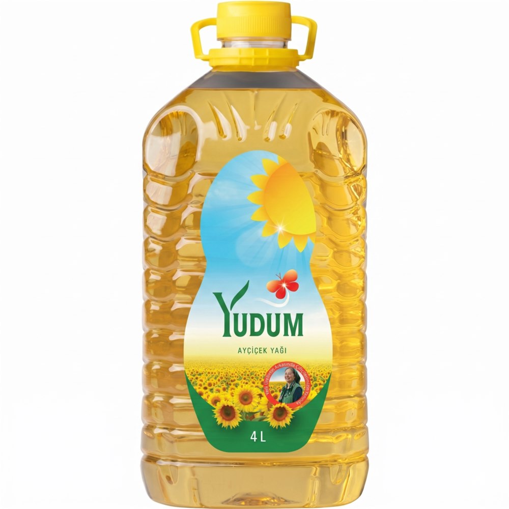 Yudum Ayçiçek Yağı 4 L