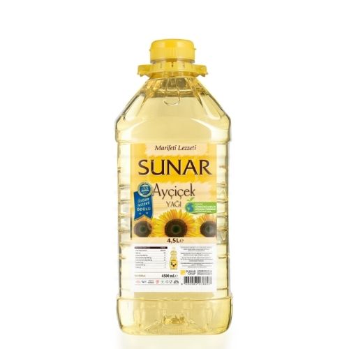 Sunar Ayçiçek Yağı 4,5 L