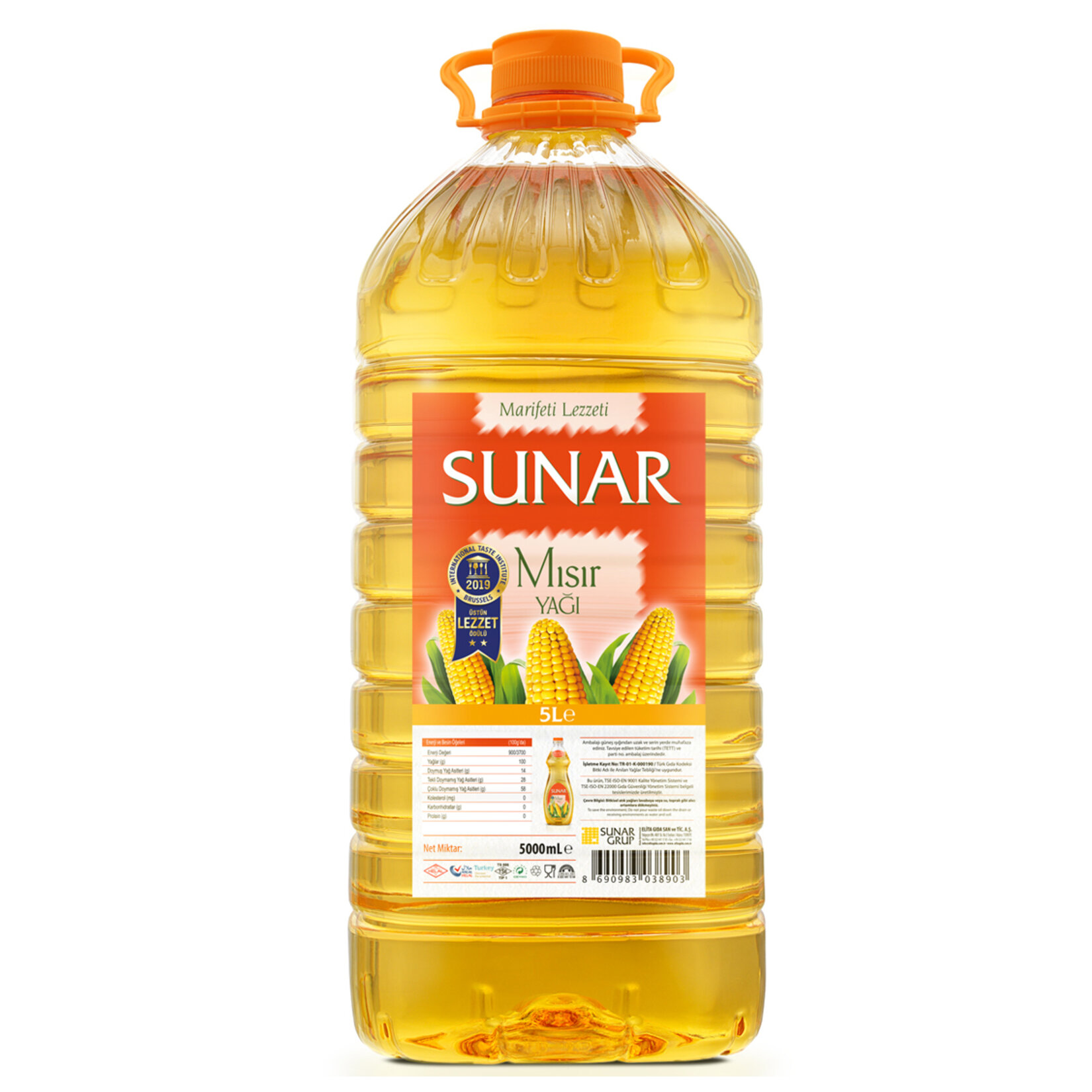 Sunar Mısır Yağı 4,5 L