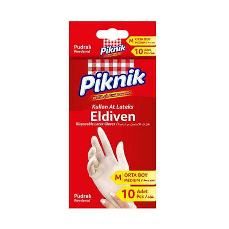 Piknik Kullan At Eldiven 10'lu