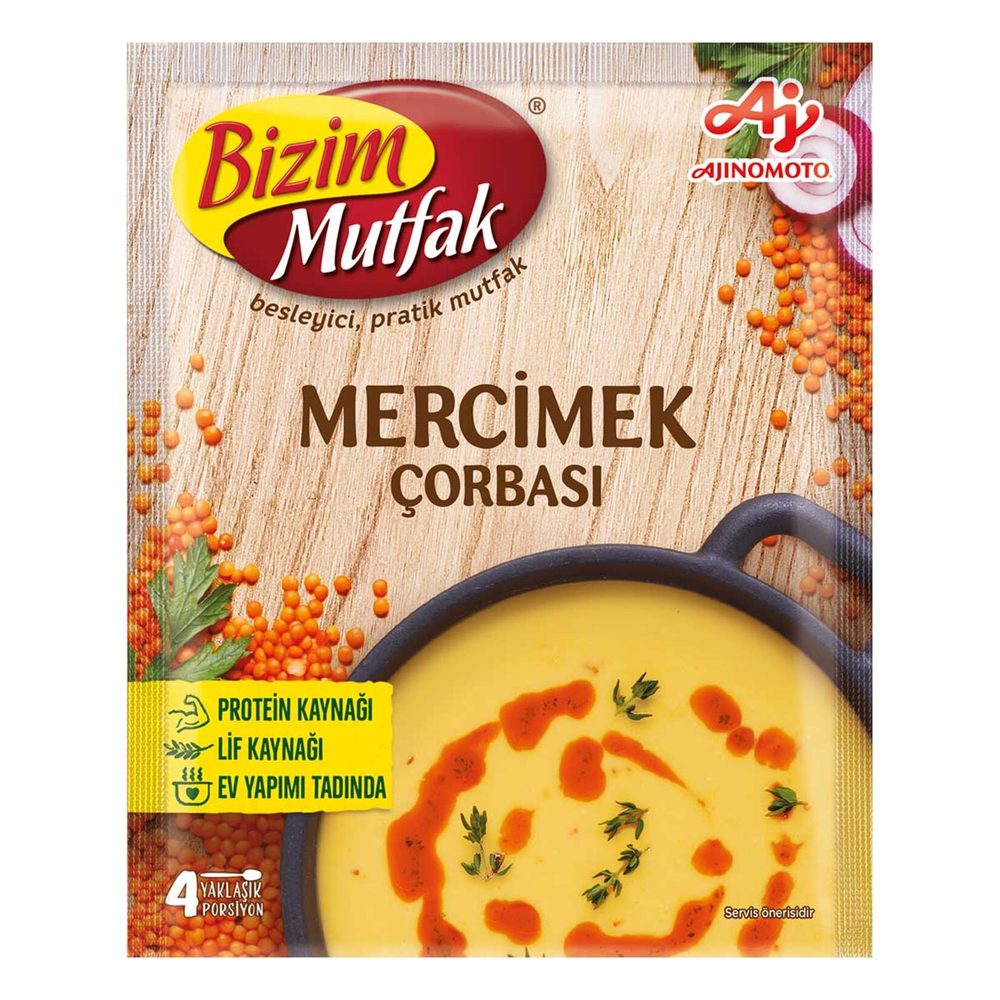 Bizim Mutfak Mercimek Çorbası 72 g
