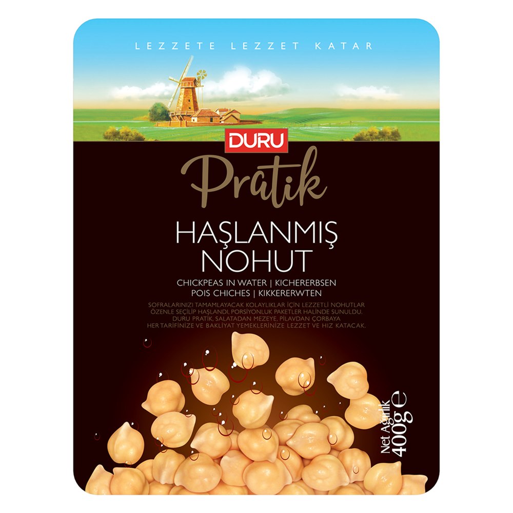 Duru Pratik Haşlanmış Nohut 400 g